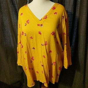 Old Navy bell sleeve top XL